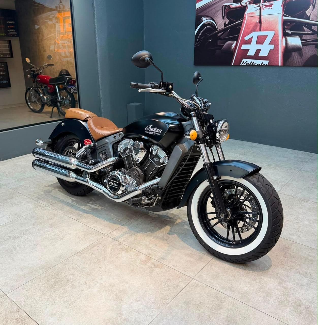 INDIAN SCOUT 1100cc PRETA 2016